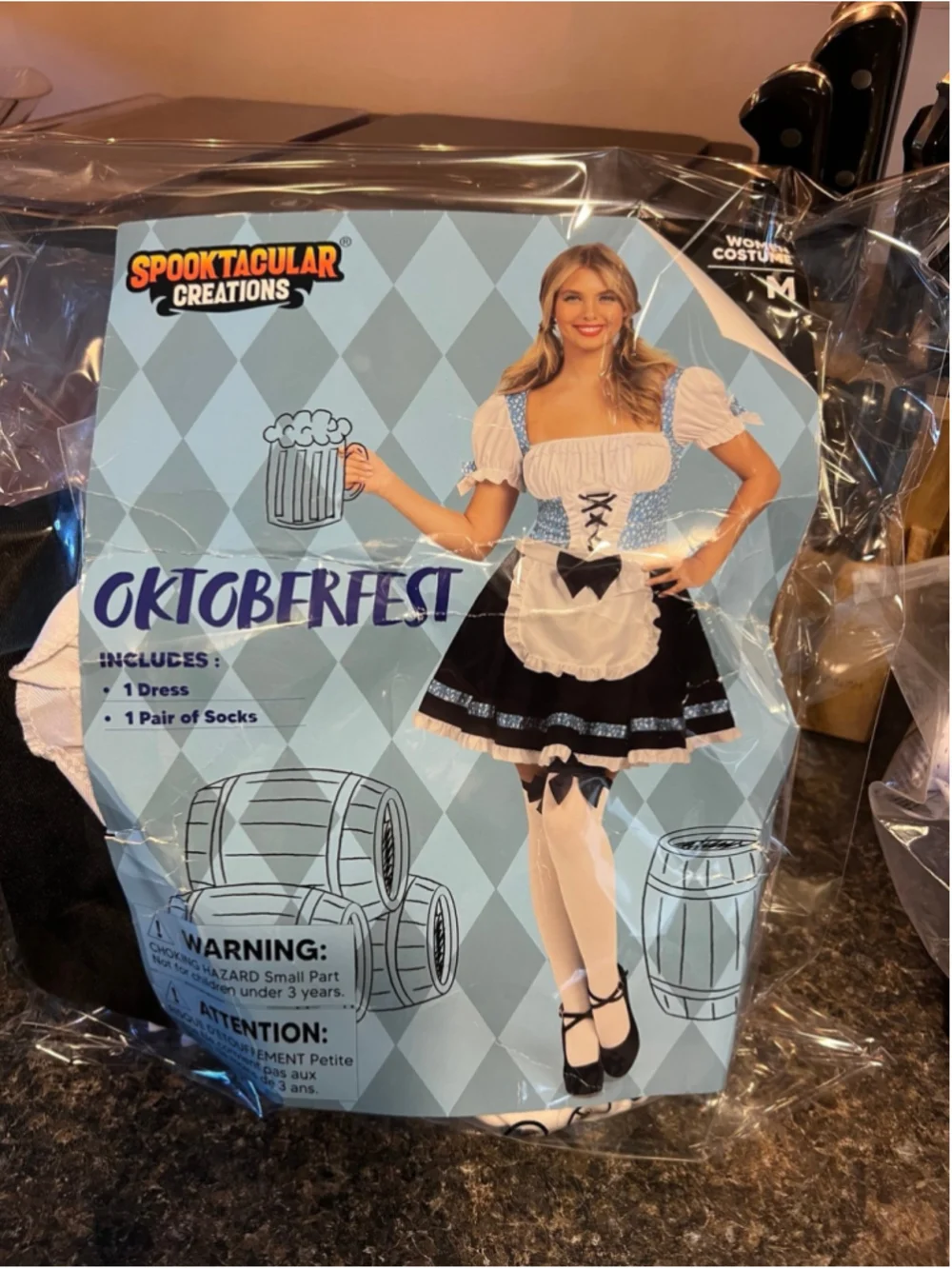 Spooktacular Creations Women's German Oktoberfest Costume Set
